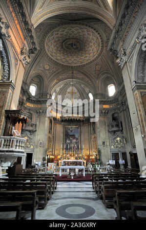 Italia, Roma, basilica di Sant'Eustachio in Platana Foto Stock