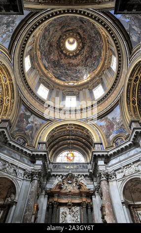 Italia, Roma, Piazza Navona, chiesa di Sant'Agnese in Agone Foto Stock
