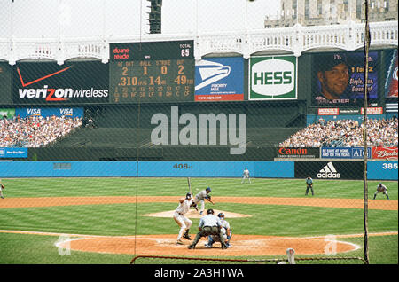 Old Yankee Stadium 2008 - New York City Foto Stock