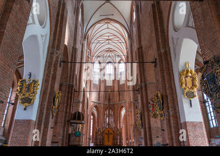 La Chiesa di San Pietro interno nella Riga, Lettonia. Foto Stock