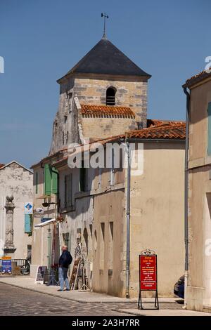 Francia, Charente Maritime, Saintonge, Hiers Brouage, Brouage cittadella, etichettati Les Plus Beaux Villages de France (i più bei villaggi di Francia), Ufficio del Turismo Foto Stock