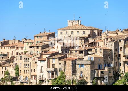 Francia, Alpes Maritimes, Parc Naturel Regional des Prealpes d'Azur, Tourrettes sur Loup Foto Stock