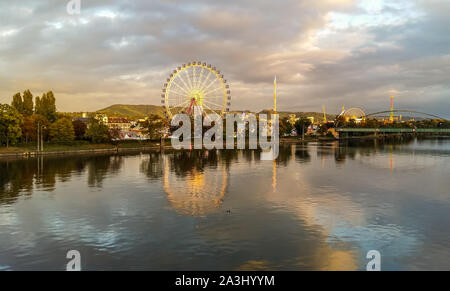 Stoccarda Cannstatter Wasen in Germania Foto Stock