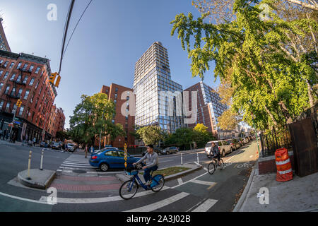 Lo sviluppo nel Lower East Side di New York sabato 5 ottobre, 2019. (© Richard B. Levine) Foto Stock