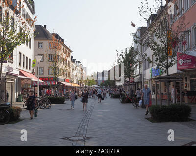 DUEREN, Germania - circa agosto 2019: vista del centro della città Foto Stock