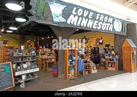 Panoramica del Minnesota shop al Mall of America. Bloomington MN Minnesota USA Foto Stock