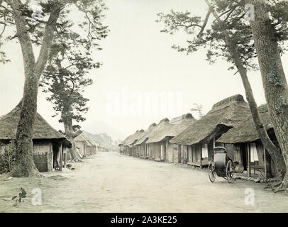 Kashiwabara, Tokaido road, Giappone Foto Stock