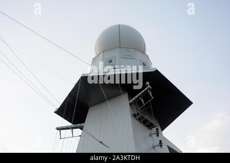 Italia : nave della Marina Militare a Salerno, 29 Settembre 2019. Foto Stock