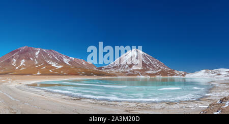 Laguna Verde, Sud Lipez provincia, Potosi, Bolivia Foto Stock