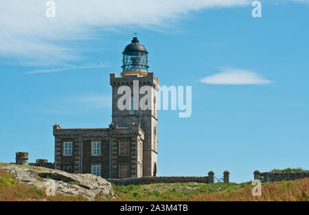 Robert Stevenson's faro sull isola di maggio. Fife, Scozia Foto Stock