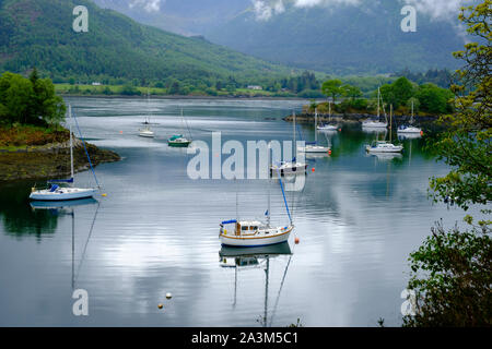 Vescovi Bay Loch Leven Highland Scozia Scotland Foto Stock