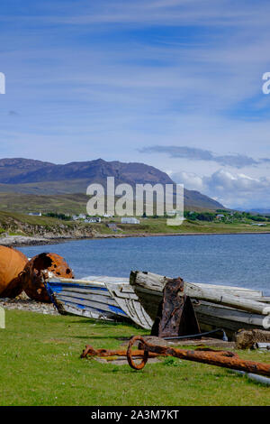 Polbain Achiltibuie Badentarbat Bay Ross-shire Highlands della Scozia Foto Stock