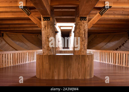 Arca incontro Williamstown, KY, Stati Uniti d'America 10-5-19 è il legno più grande struttura di frame nel mondo, costruita da artigiani Amish Foto Stock