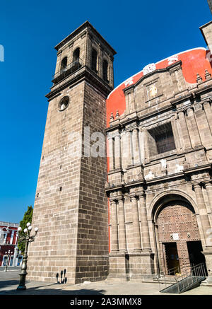 Chiesa di Santo Domingo a Puebla, in Messico Foto Stock