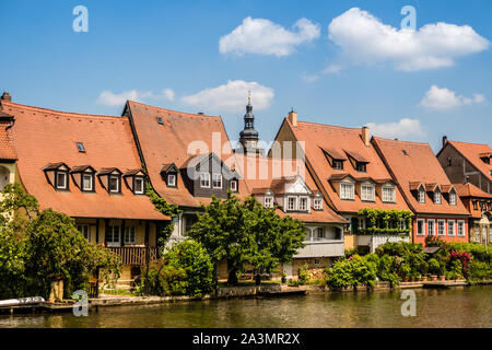 La piccola Venezia in Bamberg Foto Stock