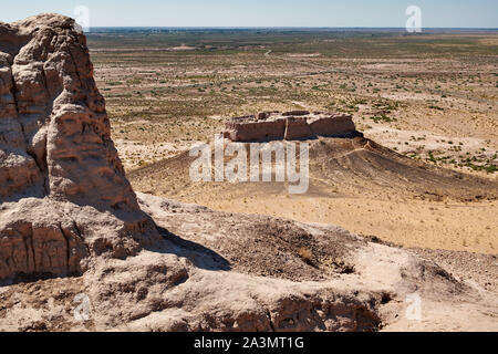 Ayaz Kala, Urgench, Uzbekistan in Asia centrale Foto Stock