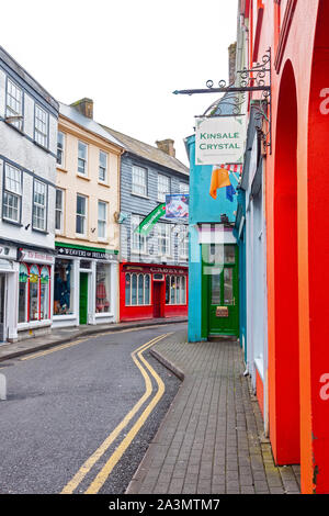 Street a Kinsale, County Cork, Irlanda Foto Stock