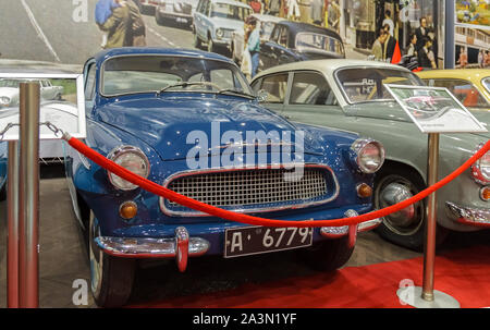 Museo delle Automobili del socialismo - Peshtera, Pazardzhik Regione, Bulgaria - 10 ottobre 2019. Le automobili prodotte dai paesi dell'ex campo socialista Foto Stock