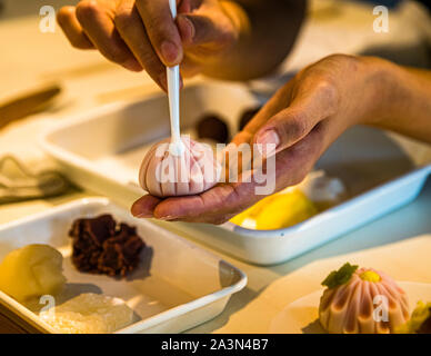 Laboratorio di pasticceria a Izu, Giappone Foto Stock