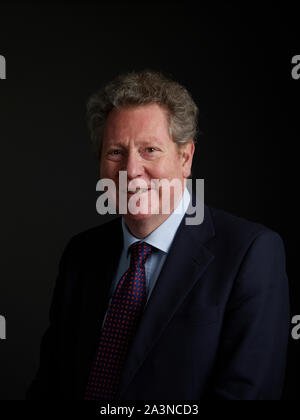 Andrew Lownie al oldie pranzo letterario; 08/10/19 Foto Stock