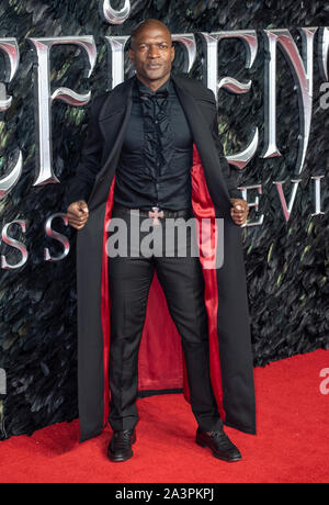 Londra - Inghilterra - Ott 9. Kevin Adams assiste il 'Maleficent: padrona del male' Premiere europeo al BFI Imax, Waterloo, Londra, Inghilterra il 9 ottobre 2019. Gary Mitchell/Alamy Live News Foto Stock