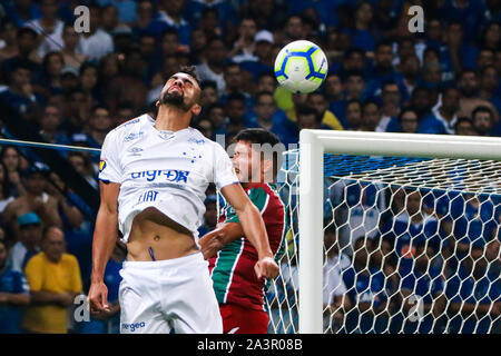 Belo Horizonte, Brasile. 09oct, 2019. th round del 2019 Brazilizilian Championship tenutosi presso il Mineirão Stadium, Belo Horizonte, MG. Credito: Dudu Macedo/FotoArena/Alamy Live News Foto Stock