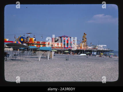 Siepi Pier, Atlantic City, New Jersey Foto Stock