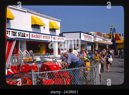 Siepi Pier, Atlantic City, New Jersey Foto Stock