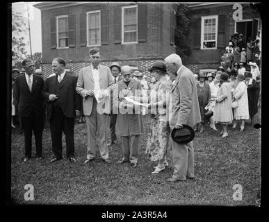 Stratford Hall, Westmoreland County, Virginia Foto Stock