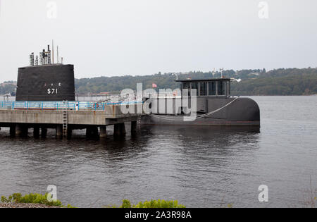 Submarine Force Library & Museum, Groton, Connecticut Foto Stock