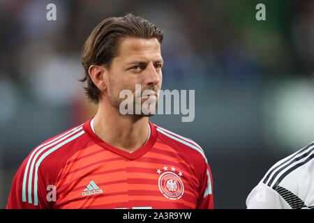 07 ottobre 2019, il Land della Baviera, Fürth: Calcio: DFB-All-Stars contro l'Italia in Sportpark Ronhof Thomas Sommer. Il romanzo tedesco Weidenfeller. Foto: Daniel Karmann/dpa Foto Stock