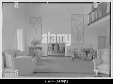 T. Wallace Orr, residence su Perot's Island, Southampton, Bermuda. Foto Stock