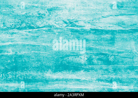 Acquerello modello verde. Abstract illustrazione turchese. Disegno ad acquerello, dipinte di astrazione. Disegnata a mano sullo sfondo. Disegno alla moda. Disegnata a mano Foto Stock