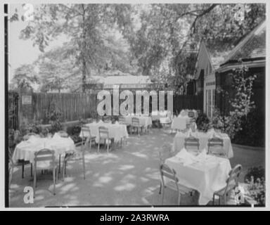 Taverna sul verde, al Central Park di New York City. Foto Stock