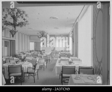 Il ristorante terrazza, Fred Harvey Corp., capitale Ct., Milwaukee, Wisconsin. Foto Stock