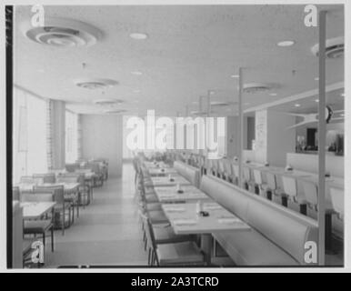 Il ristorante terrazza, Fred Harvey Corp., capitale Ct., Milwaukee, Wisconsin. Foto Stock