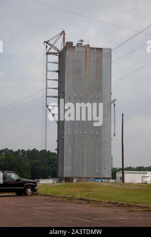 Piattaforma di test, Redstone Arsenal, Huntsville, Alabama Foto Stock