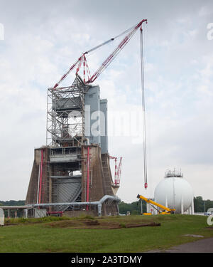 Piattaforma di test, Redstone Arsenal, Huntsville, Alabama Foto Stock