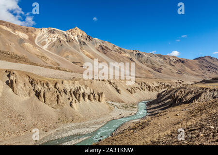 Paesaggio himalayano in Himalaya montagne Foto Stock