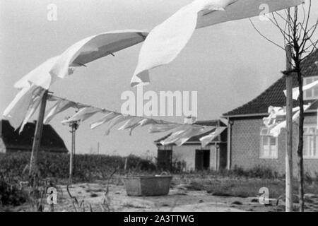 Adolf-Hitler-Koog, Schleswig-Holstein, 1936. Adolf Hitler Koog in Schleswig-Holstein, 1936. Foto Stock