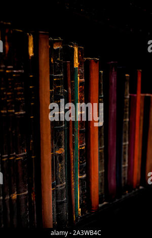 Rio de Janeiro, RJ. Settembre 12, 2019: i libri in scaffali presso il Royal portoghese Ufficio di lettura centro di Rio de Janeiro, fondata nel 1837 da un gruppo di Foto Stock