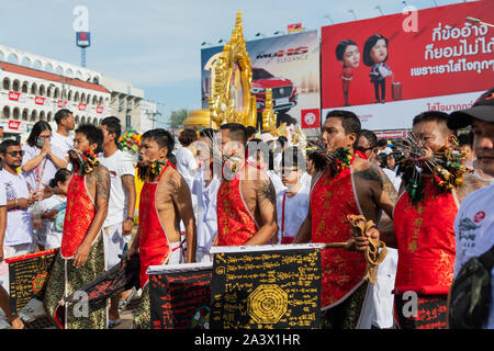 Phuket Festival vegetariano Foto Stock