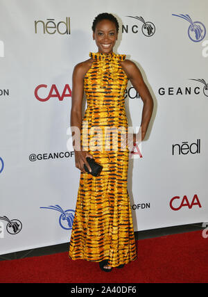 Los Angeles, Stati Uniti d'America. 10 ottobre, 2019. Tracy Ifeachor assiste la fondazione GEANCO Gala di Hollywood al SLS Hotel il 10 ottobre 2019 a Beverly Hills, la California Credit: Tsuni/USA/Alamy Live News Foto Stock