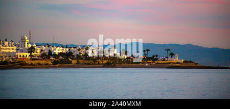 Una vista Mattutina di Mojacar Playa Foto Stock