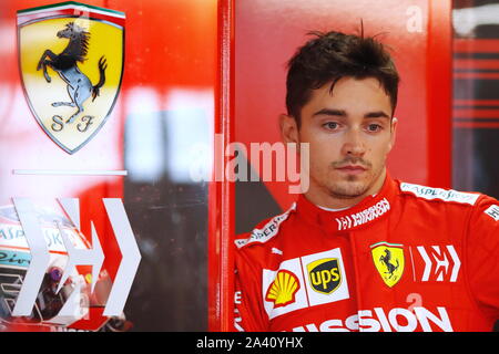 Suzuka, in Giappone. Undicesimo oct, 2019. Charles LECLERC (MCO) F1 : Giapponese di FORMULA ONE Grand Prix sul circuito di Suzuka a Suzuka, in Giappone . Credito: Sho Tamura AFLO/sport/Alamy Live News Foto Stock