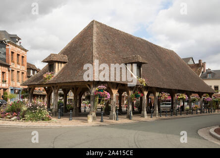 Lyons-La-Foret, Vexin, Haute Normandie, Normandia, Eurecobbles Foto Stock