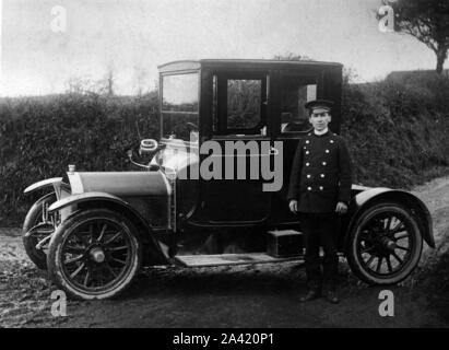 1912 Wolseley Coupe. Foto Stock