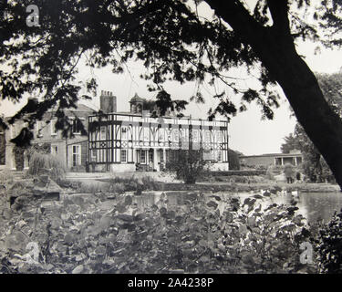 Broomfield House e Parco inizi degli anni sessanta Foto Stock