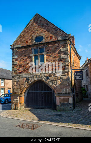 Winster Casa Mercato, XVI secolo, Winster, Derbyshire, Foto Stock