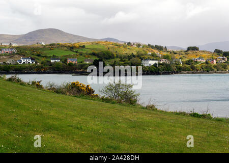 Bella campagna sulla penisola di Beara nella contea di Cork, Irlanda. Foto Stock